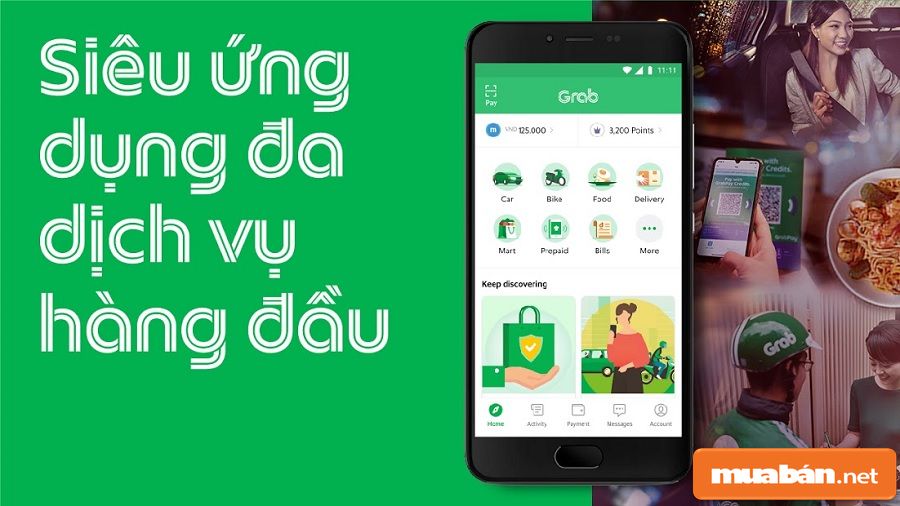 Thuê xe chạy Grab