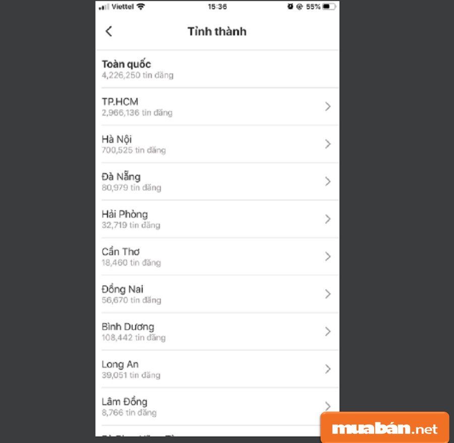 Ứng dụng Mua Bán