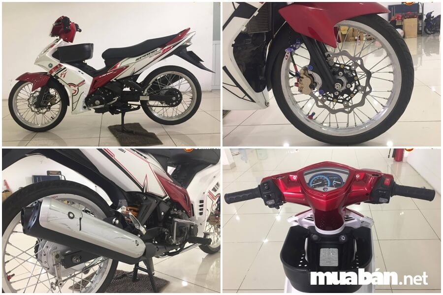 Mãn Nhãn Với 5 &Quot;Chiến Mã&Quot; Yamaha Exciter 2010 Siêu Ngầu 6 Exciter 2010 Trắng Đỏ, Độ Nhẹ Nhàng Nhưng Đẳng Cấp