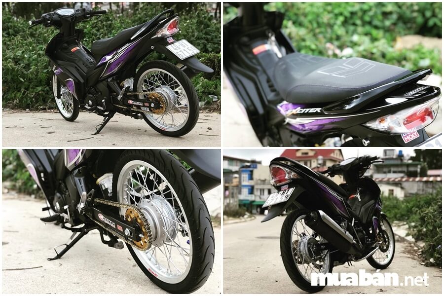 Mãn Nhãn Với 5 &Quot;Chiến Mã&Quot; Yamaha Exciter 2010 Siêu Ngầu 8 Exciter 2010 Độ Tím Đen Của Biker Lâm Đồng