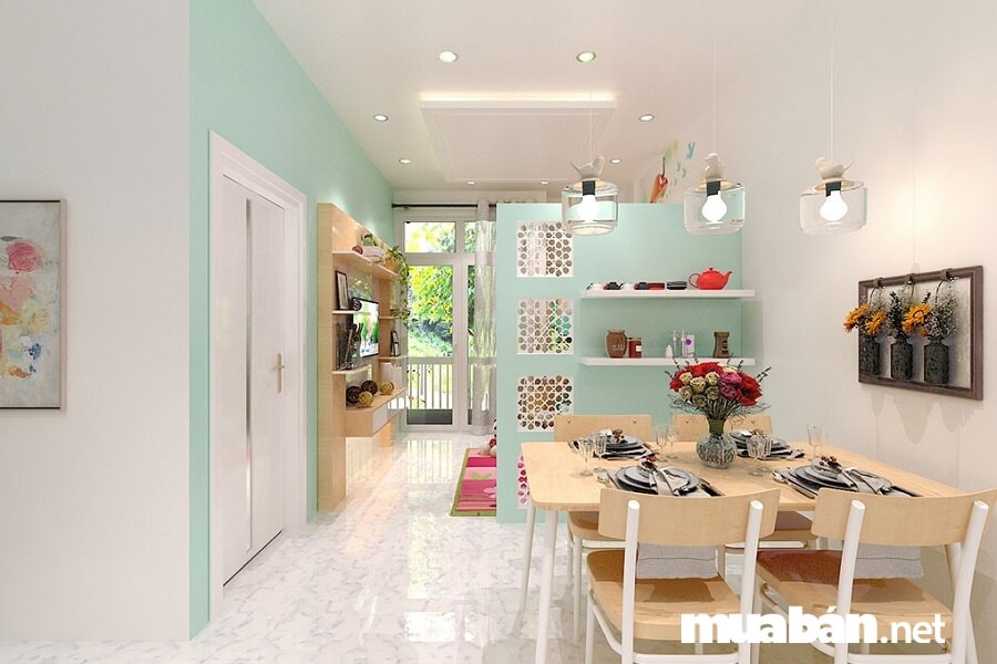 Căn hộ chung cư Lê Thành có thiết kế diện tích đa dạng từ 65,9 - 121 m2.