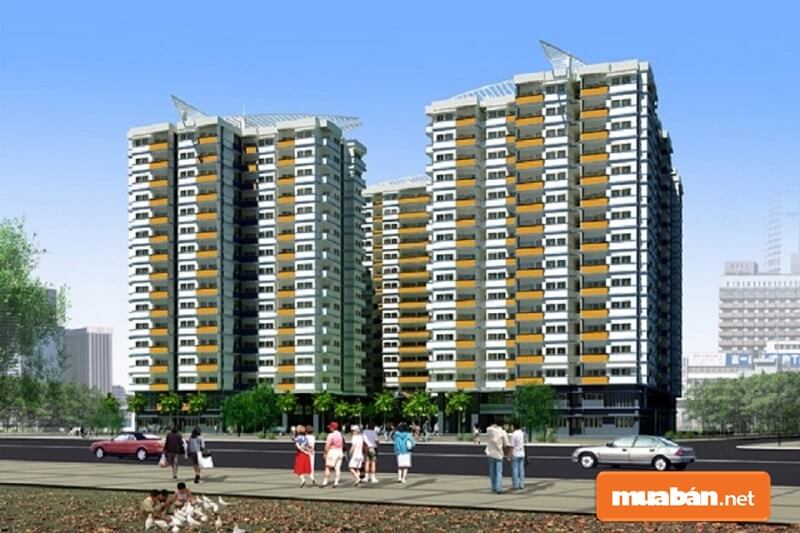 Dự án chung cư Lê Thành Khu B ở đường An Dương Vương, hẽm 113, KP. 3, P. An Lạc, Q. Bình Tân, TP.HCM