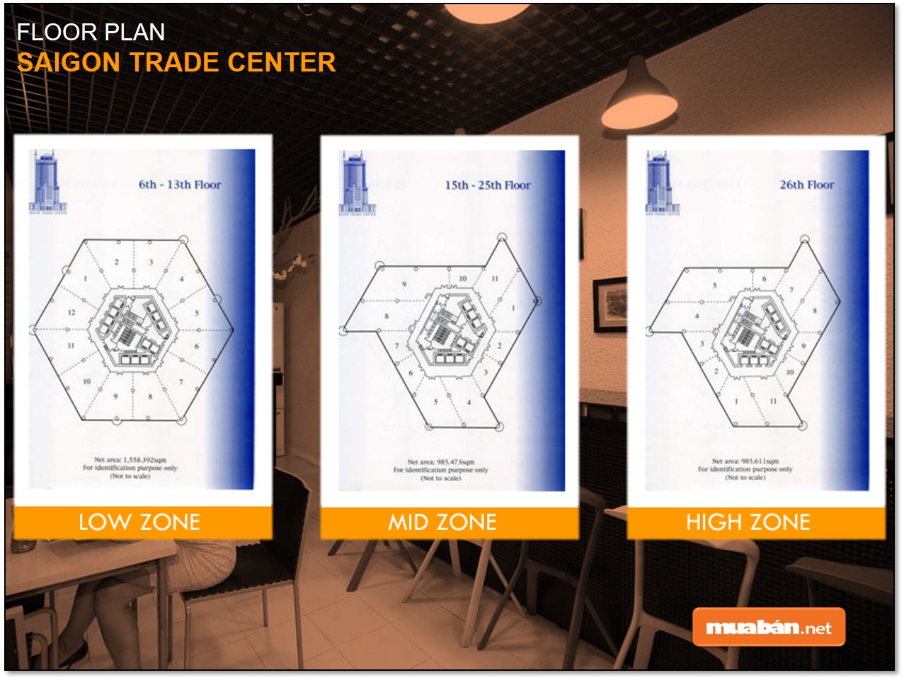 Saigon Trade Center - Trụ Sở Của Những Big 4! 6 Floor Plan Saigon Trade Center