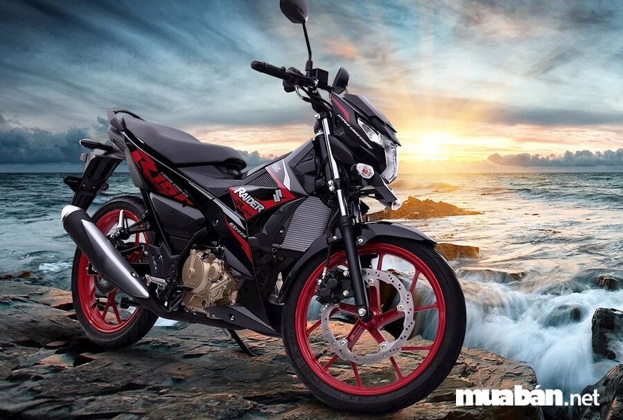 Phiên bản GP của Raider 2017 có tem lấy cảm hứng từ mẫu xe đua Suzuki GSX-RR