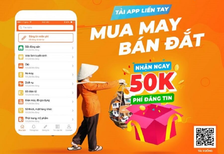Dùng Ứng Dụng Mua Bán Online - Xu Hướng Kinh Doanh Thời Công Nghệ 4.0 7 Khách Hàng Sẽ Được Tặng Mã Thưởng Trị Giá 50.000 Đ Khi Cài Đặt Ap Mua Bán Hoặc Update Phiên Bản Mới.