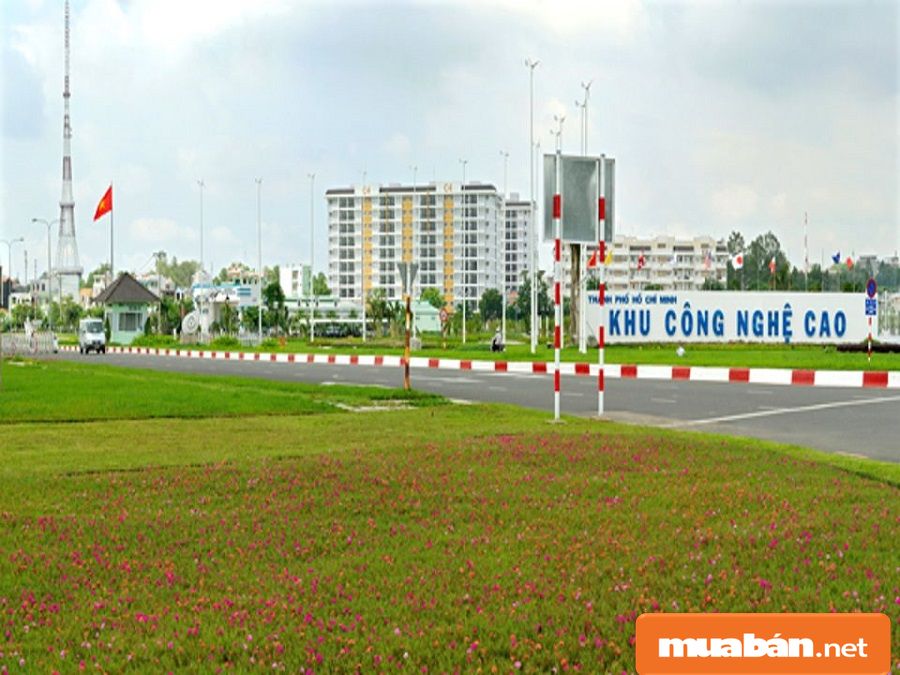 Quận 9 là nơi có khu công nghệ cao, thu hút được nhiều vốn đầu tư nước ngoài.