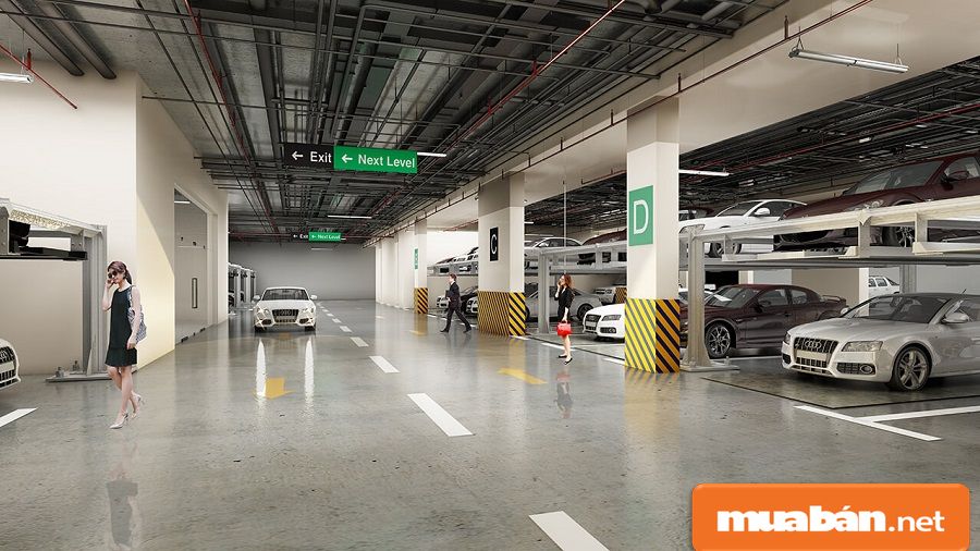 Sky Garden – Khu Căn Hộ Nổi Bật Nhất Trong Lòng Phú Mỹ Hưng! 7 Hầm Để Xe Rộng Đến 14.129M2 Chia Ra Thành 3 Khu Vực Với Lối Lên Xuống Riêng Biệt.