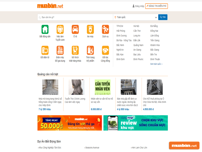 Hãy để muaban.net giúp bạn thuê mặt bằng dự án Vincom Plaza