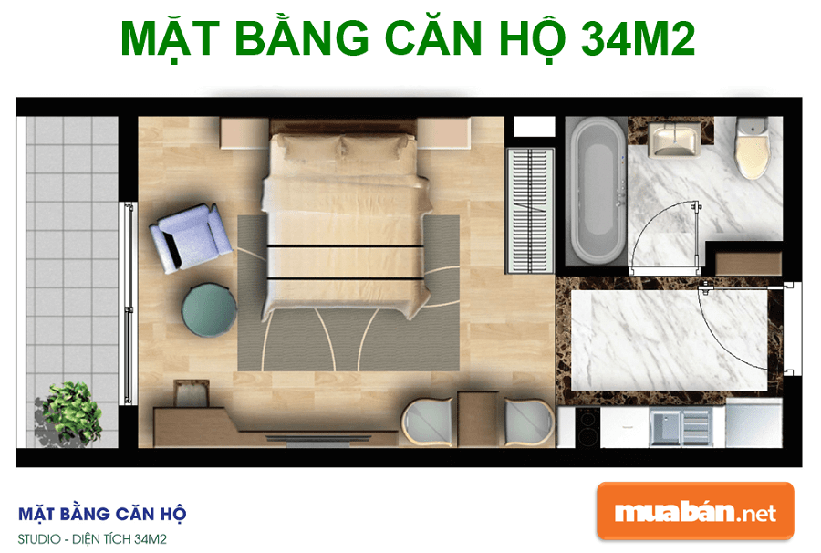 Toàn bộ dự án gồm 949 phòng và 92 căn hộ có kích thước khác nhau với hướng nhìn 360 độ.