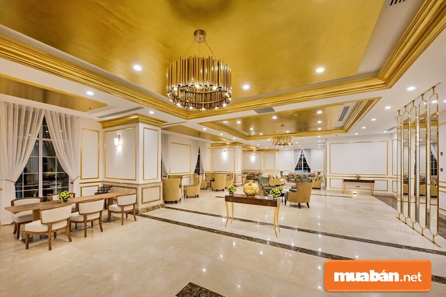 Phòng Corner Suit của dự án có thiết kế với 02 phòng ngủ sang trọng cùng view toàn cảnh view ra Vịnh Đà Nẵng.