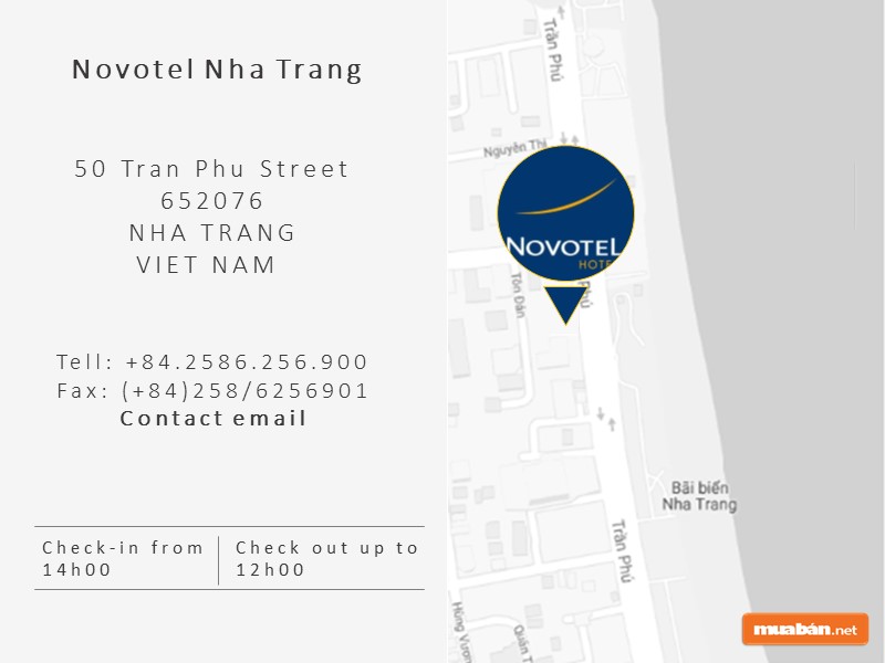 Review, Chia Sẻ Kinh Nghiệm Khi Booking Khách Sạn Novotel Nha Trang 2 Novotel Nha Trang Ở Đâu?
