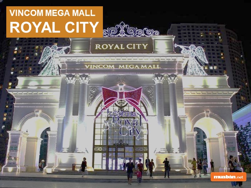 Hệ Thống Vincom Center Và Các Trung Tâm Thương Mại Của Vincom Retail Trên Toàn Quốc! 5 Vincom Mega Mall Royal City Về Đêm