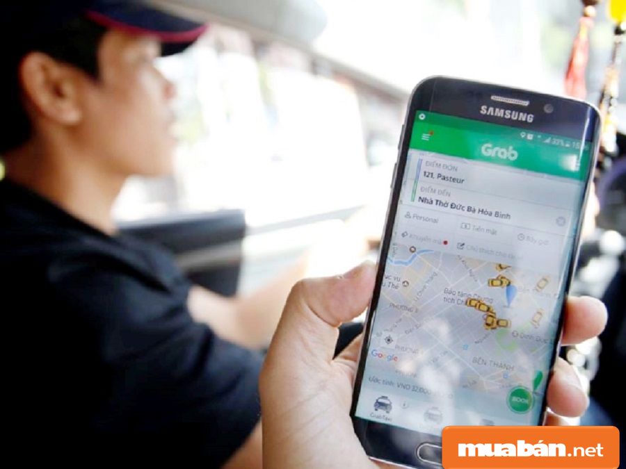 Cho thuê xe chạy Grab