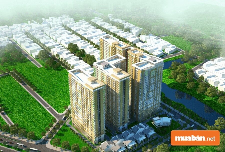 Dự án Diamond Riverside quận 8 có quy mô lớn, giá bán tốt