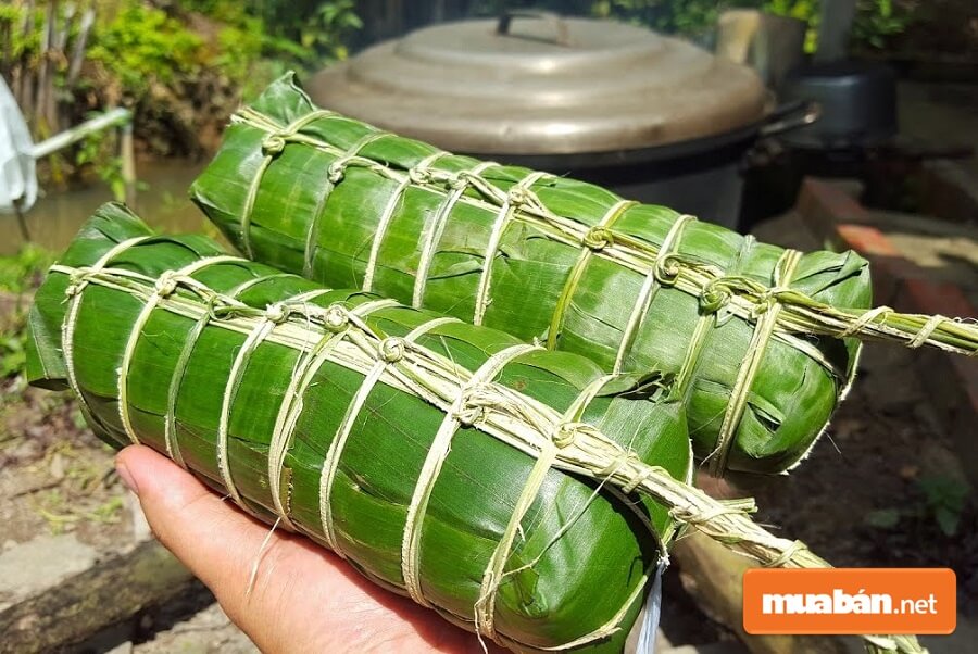 Nhắc đến món ngon ngày Tết miền Trung không thể không nhắc đến món bánh tét miền Trung.