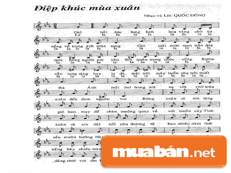 Điệp khúc mùa xuân đã nổi tiếng từ rất lâu