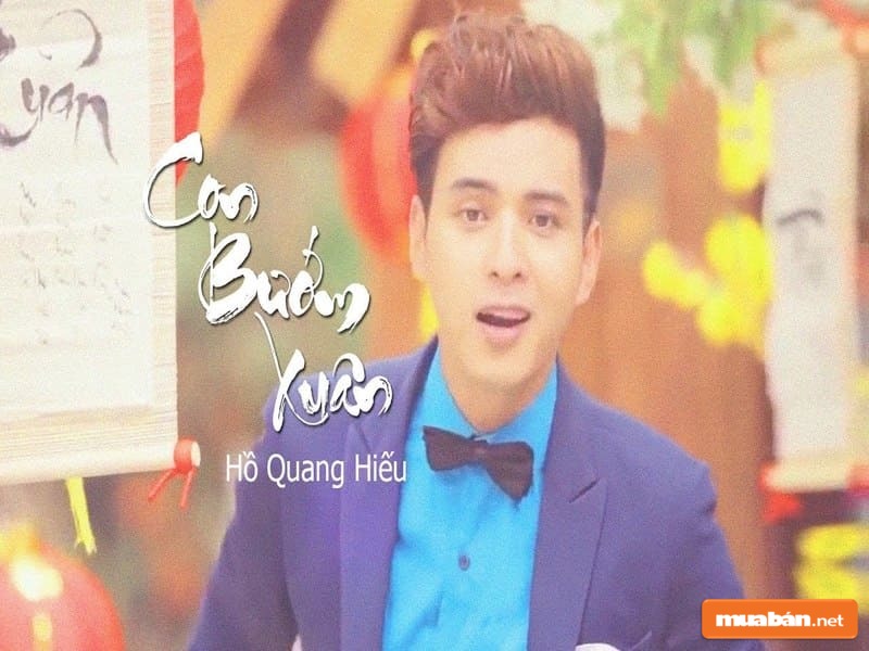 Con bướm xuân là bài hát làm nên tên tuổi của Hồ Quang hiếu