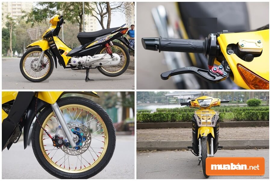 Xe Wave S Cũ Giá Bao Nhiêu? Có Nên Mua Không 5 Honda Wave S 100 Đời 2006 Độ Màu Vàng Cực Đẹp Ở Hà Nội
