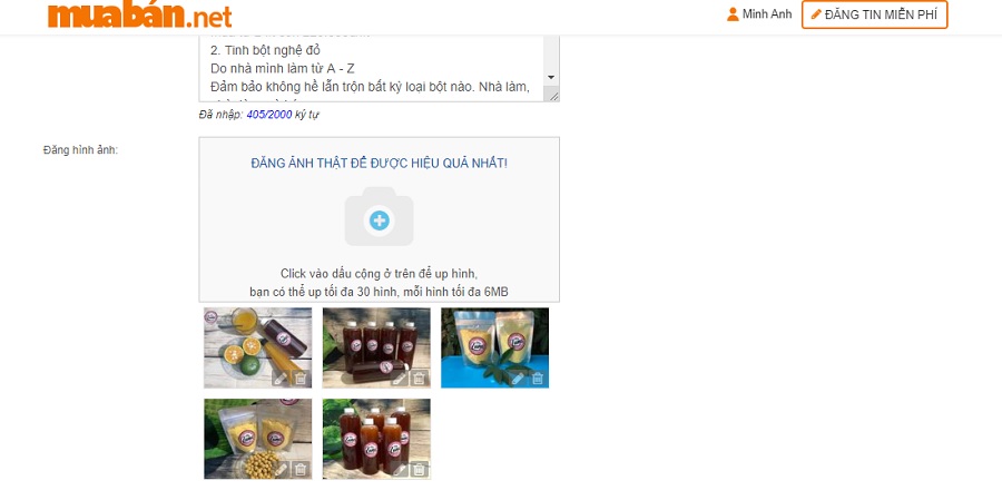 Muaban.net Và 5 Ưu Điểm Nổi Bật So Với Các Đối Thủ! 12 Website Sẽ Hỗ Trợ Bạn Đăng Hình Ảnh Minh Họa Lên Đến 30 Hình Ảnh Khác Nhau.
