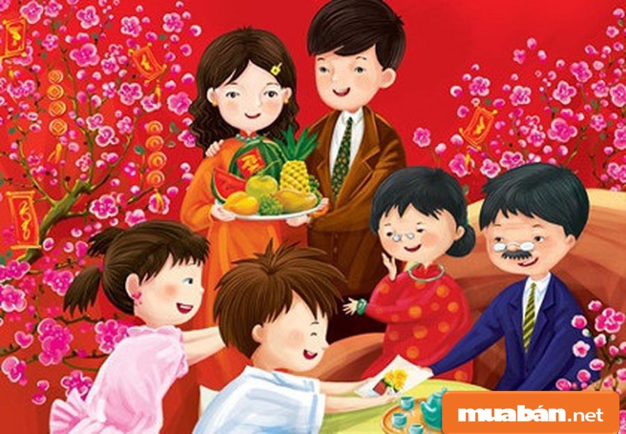 Ngày đầu năm vui vẻ để cả năm được suôn sẻ và hạnh phúc.