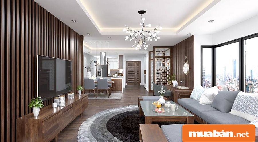 Tận dụng những điểm nhấn trang trí từ chính nội thất trong nhà.