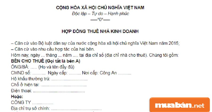 Hợp Đồng Cho Thuê Nhà Cần Lưu Ý 6 Điều Này Trước Khi Ký 2 Hợp Đồng Cho Thuê Nhà