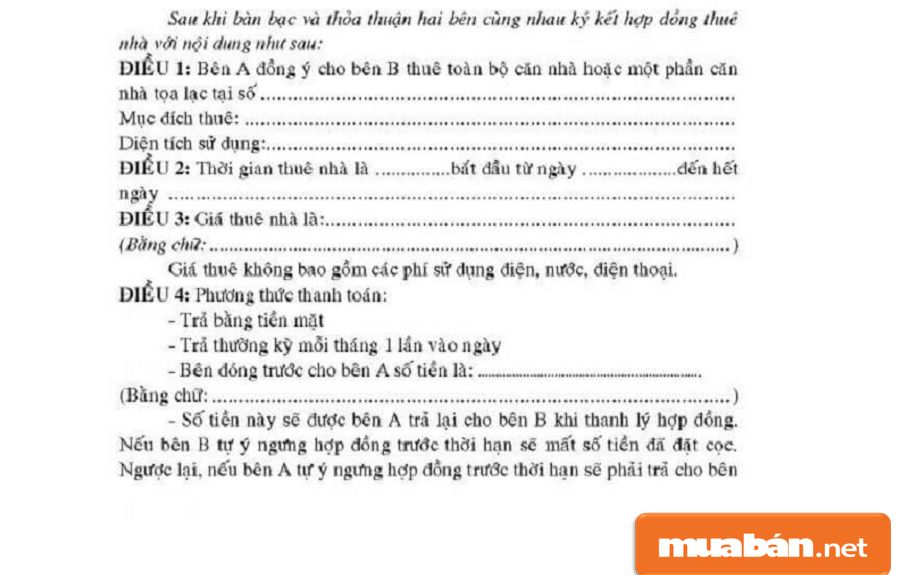 Hợp Đồng Cho Thuê Nhà Cần Lưu Ý 6 Điều Này Trước Khi Ký 6 Hợp Đồng Cho Thuê Nhà