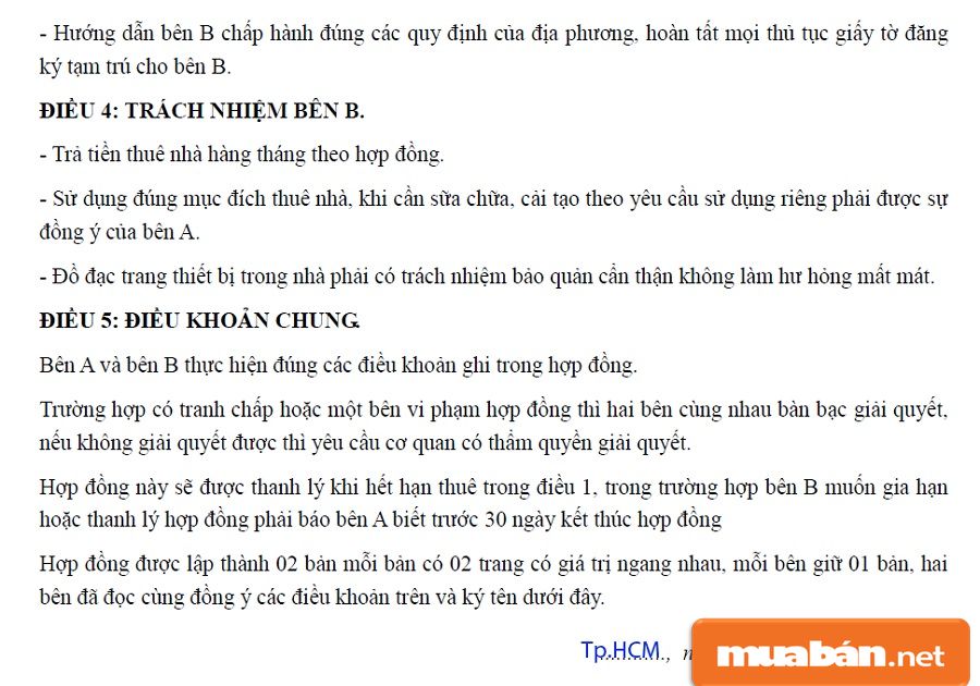 Hợp Đồng Cho Thuê Nhà Cần Lưu Ý 6 Điều Này Trước Khi Ký 7 Hợp Đồng Cho Thuê Nhà