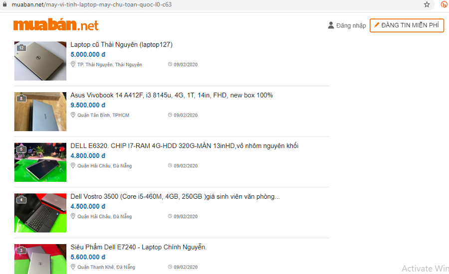 Laptop Fpt Nên Mua Loại Dòng Nào, Thương Hiệu Nào ? 7 Muaban.net - Địa Chỉ Hoàn Hảo Để Mua Laptop Cũ Giá Tốt.