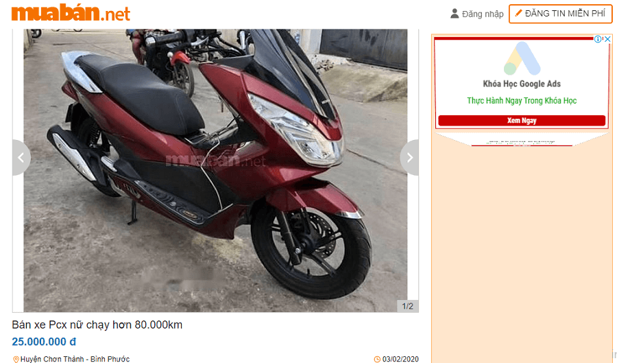 Không quá khó để bạn tìm thấy những địa chỉ có bán PCX cũ được rao bán với mức giá tốt.
