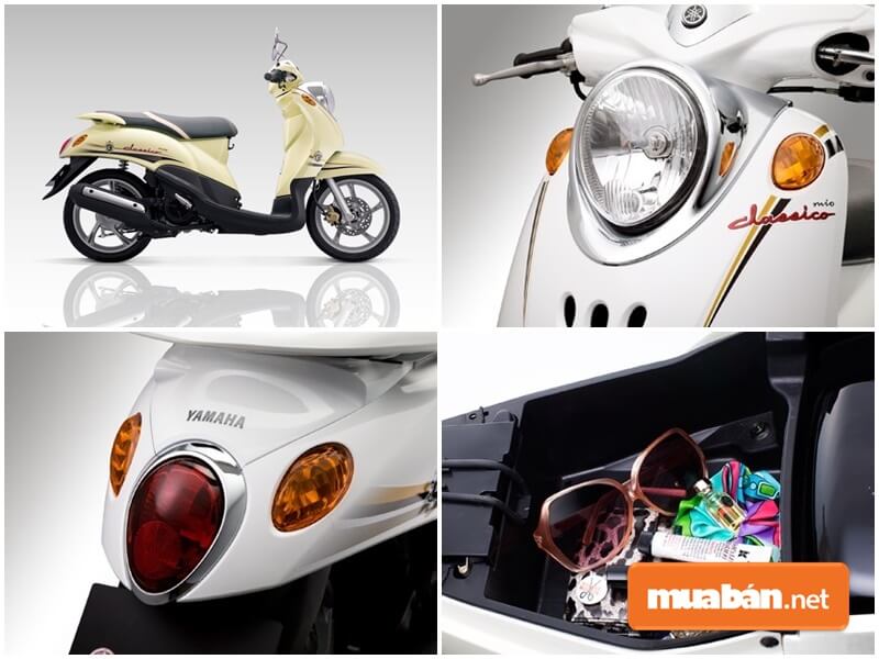 Mio Classico Yamaha - Lựa Chọn Của Cô Nàng Thấp Bé 2 Mio Classico Sở Hữu Những Số Đo Cũng Rất Khiêm Tốn Dài X Rộng X Cao Lần Lượt Là: 1.830 Mm, 675 Mm, 1.040 Mm.