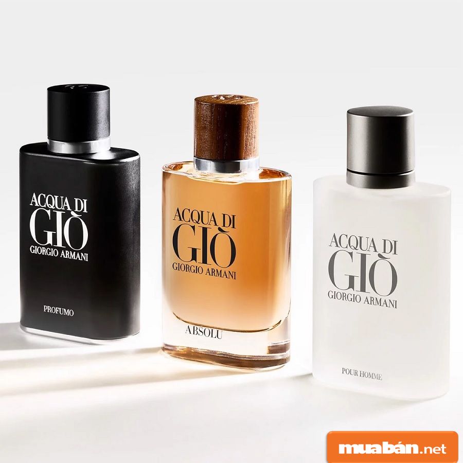 Nước hoa nam được ưa chuộng