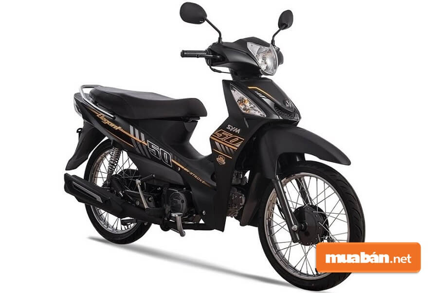 SYM Elegant 50cc được rất nhiều phụ huynh lựa chọn cho con em của mình đi lại.