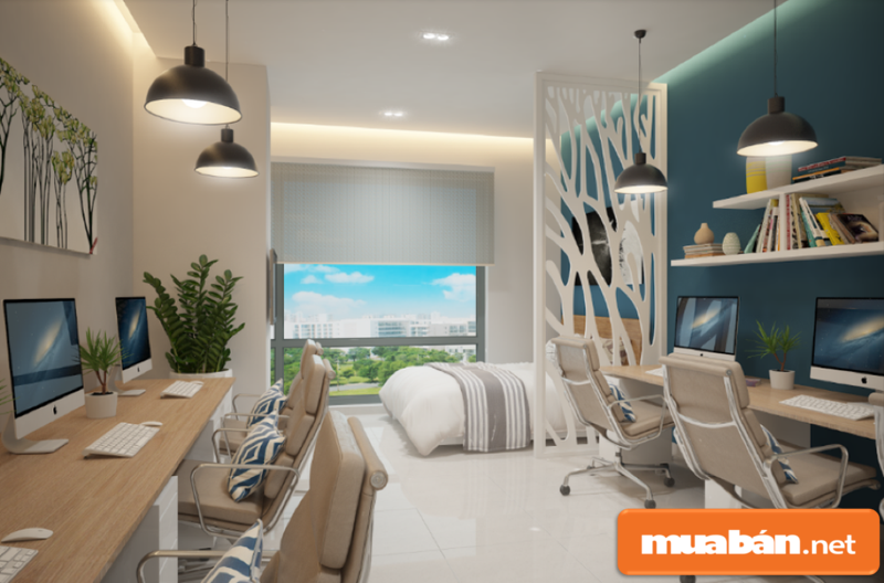 tiện ích căn hộ officetel golden king