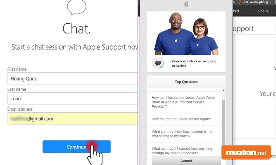 Iphone Lock Là Gì? Hiểu Để Sở Hữu Dễ Dàng Hơn! 7 Hãy Chọn Mục Chat, Sau Đó Điền Thông Tin Cơ Bản Rồi Nhấn Continue