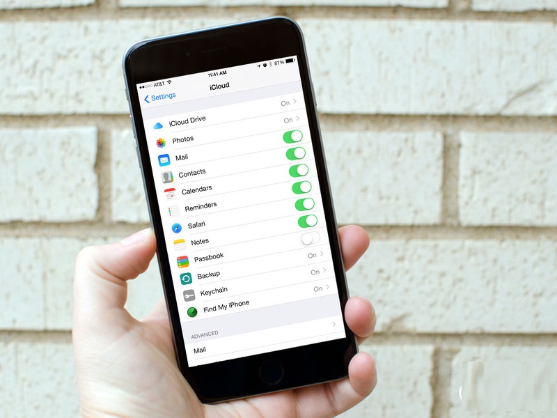 Dùng iCloud khôi phục
