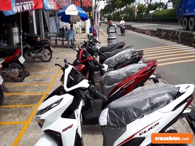 Click Thái là một trong những chiếc xe ga đầu tiên, gây ấn tượng của Honda