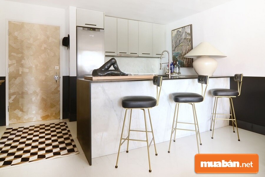 Mẫu nhà bếp đẹp với đồ trang trí
