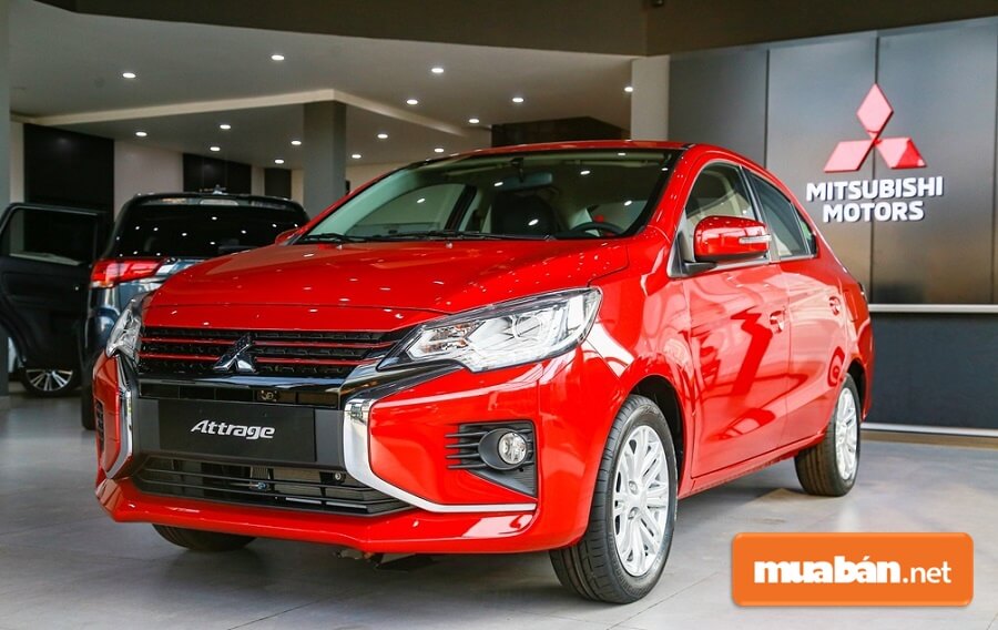 Mitsubishi Attrage đời xe 2020 có kiểu dáng mạnh mẽ, hiện đại