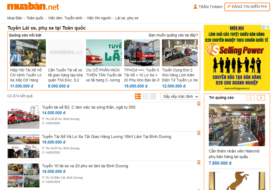 Tìm Việc Làm Lái Xe Lương Ổn Định Nên Ứng Tuyển Ở Đâu? 6 Bạn Chưa Biết Ứng Tuyển Vào Đâu Và Cũng Chưa Biết Đơn Vị Nào Đang Tuyển Dụng Tài Xế Với Mức Lương Hấp Dẫn Và Phúc Lợi Tốt? Hãy Truy Cập Ngay Muaban.net.