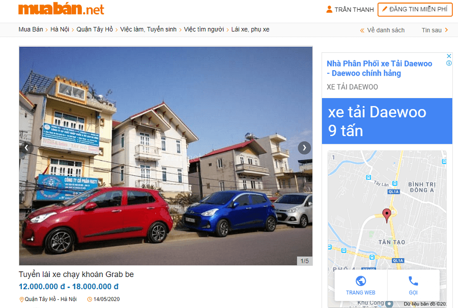Tìm Việc Làm Lái Xe Lương Ổn Định Nên Ứng Tuyển Ở Đâu? 7 Tuyển Lái Xe Chạy Khoán Grab, Bee Thu Nhập Hấp Dẫn