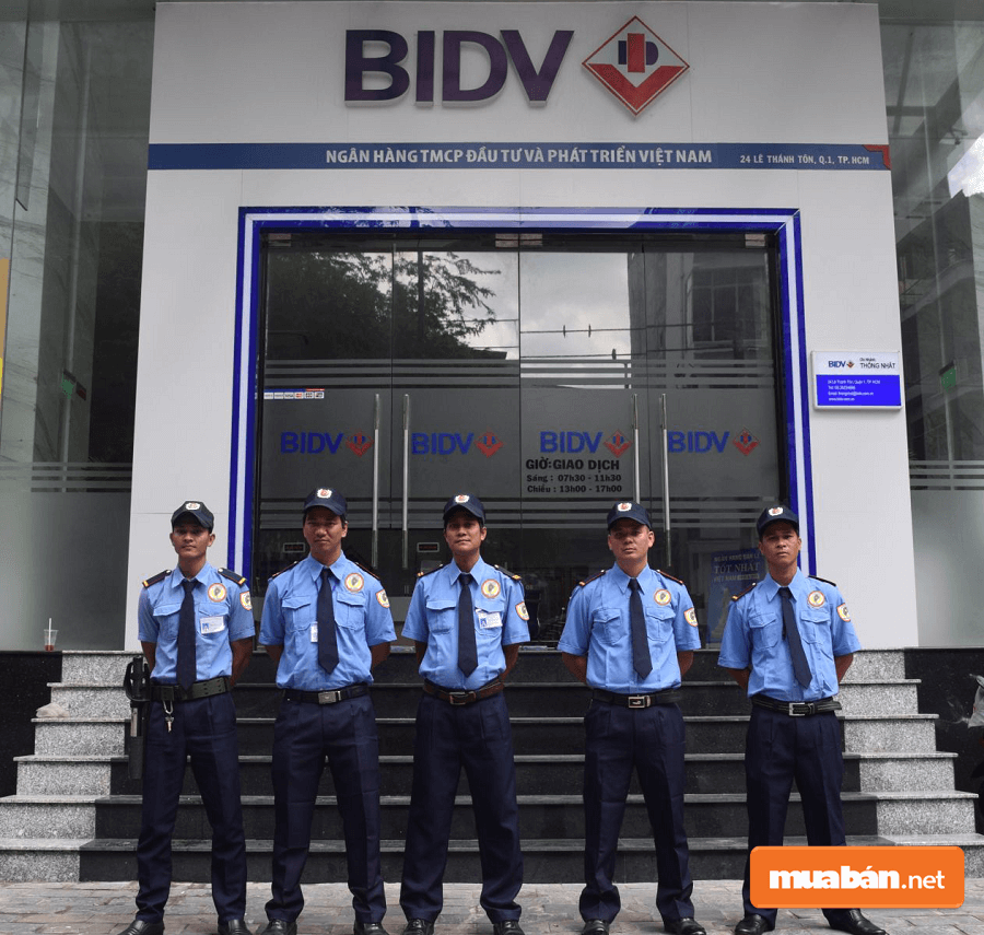 Chắc chắn rồi, viẹc làm bảo vệ tại các ngân hàng là niềm ao ước của nhiều người.