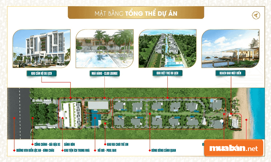 Dự án Parami Hồ Tràm mở ra một cơ hội đầu tư độc đáo và bền vững ngay giữa trung tâm Hồ Tràm.