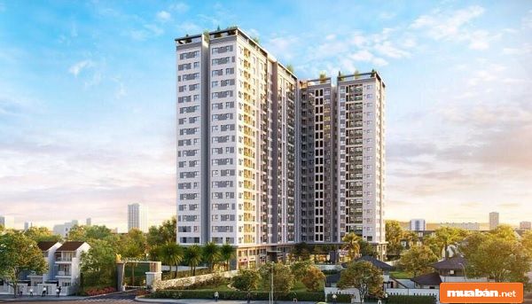 Bạn nên chọn tòa nhà có khu vực trống trước mặt tòa nhà rộng rãi, thông thoáng.