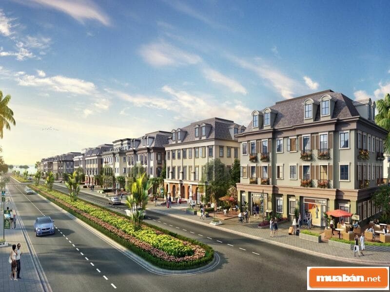 Mọi căn shophouse luôn nằm ở những vị trí cực kỳ đắc địa