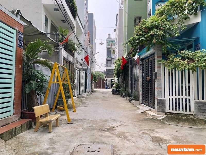 Nhà Đất Thủ Đức Và Những Chuyển Biến Trong Thời Gian Gần Đây 6 Một Con Hẻm Tại Phường Bình Thọ Quận Thủ Đức