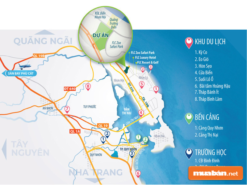 Nhơn Hội New City - Dự Án Với Sức Hút Vàng 4 Dự Án Sở Hữu Vị Trí Vàng