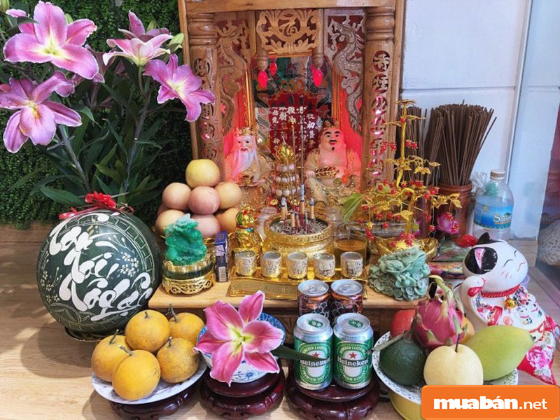 bàn thờ thần tài 05
