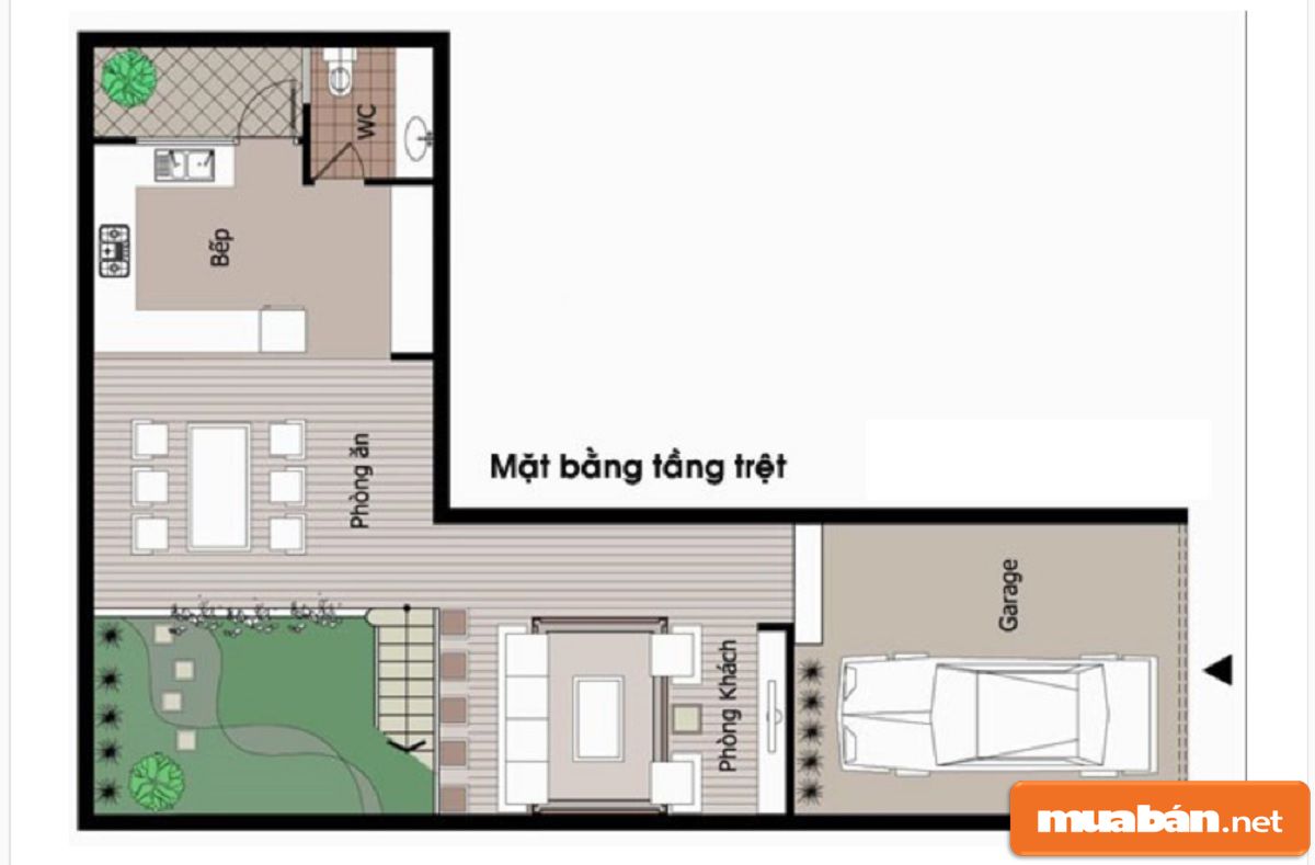 Cách tính diện tích đất không vuông