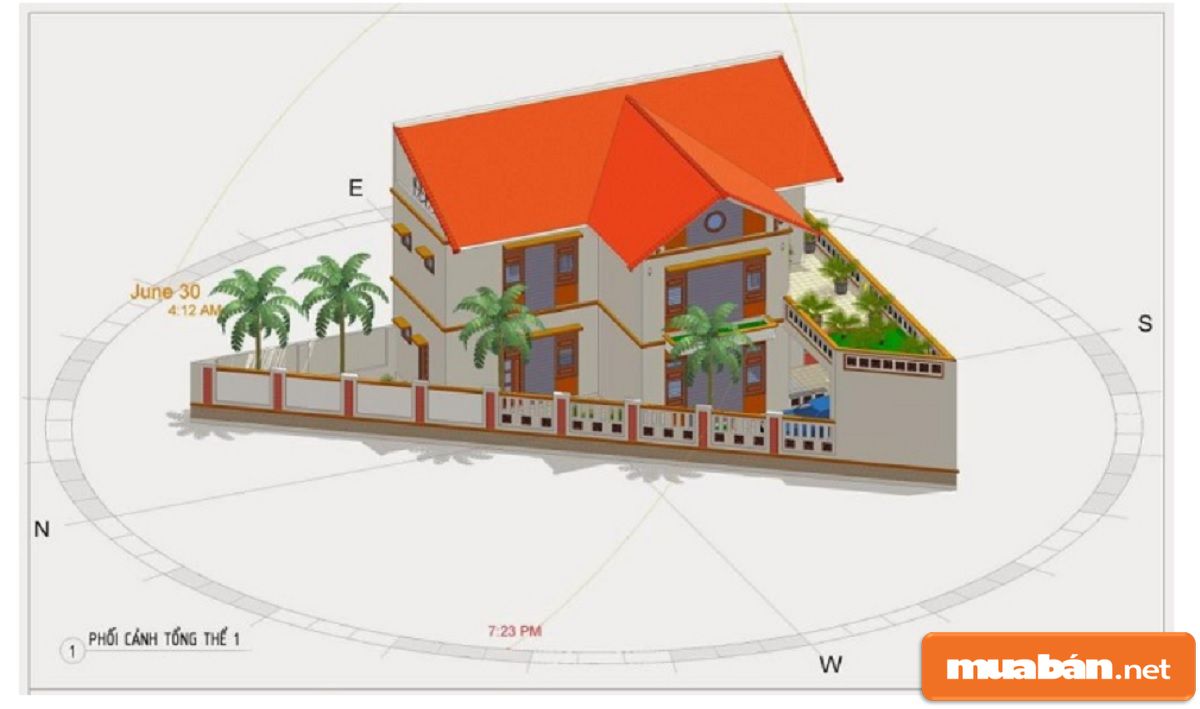 Cách tính diện tích đất không vuông